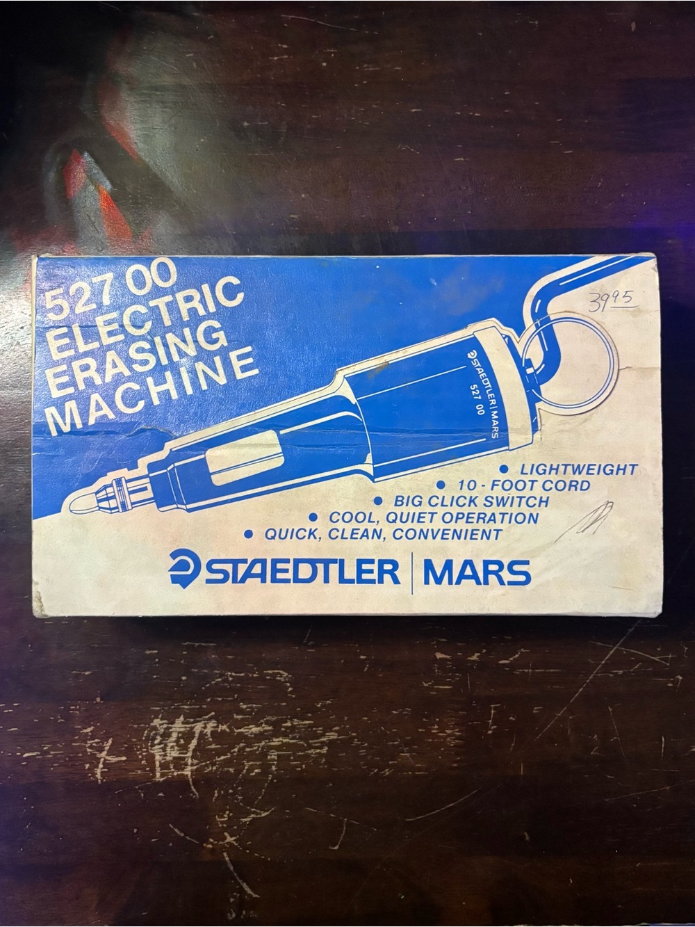 Staedtler Mars 527 00 Electric Erasing Machine - Blue/White